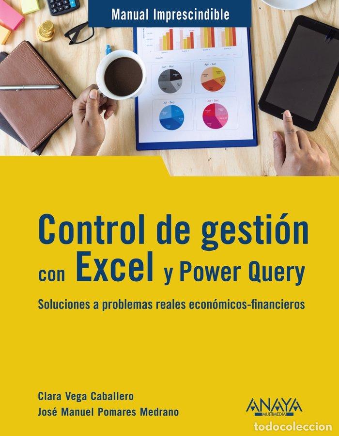 Libros: CONTROL DE GESTION CON EXCEL Y POWER QUERY - VEGA CABALLERO, CLARA