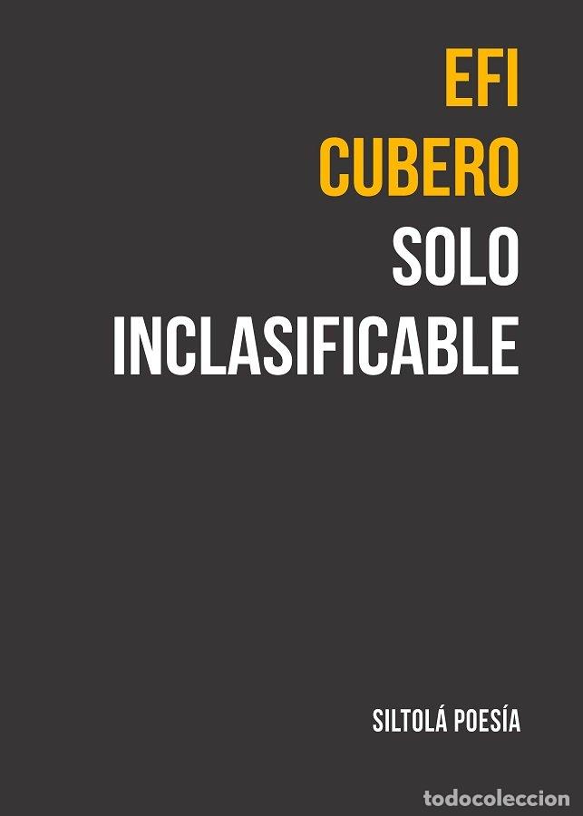 Livros: SOLO INCLASIFICABLE - CUBERO, EFI