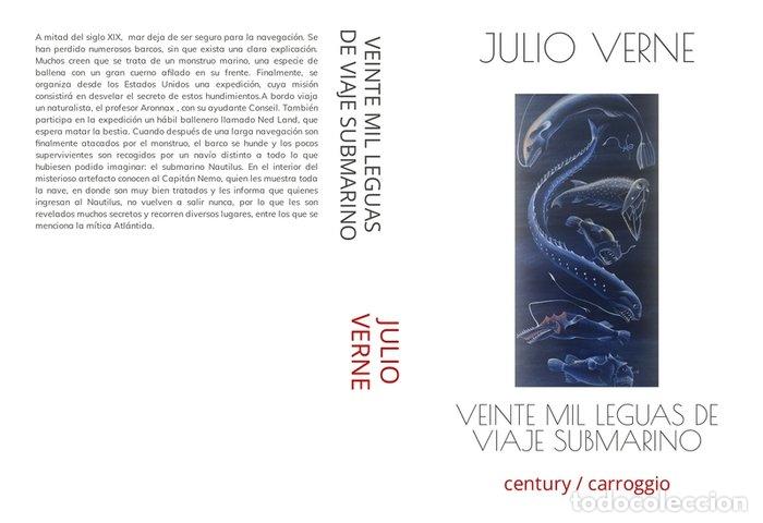 Libros: VEINTE MIL LEGUAS DE VIAJE SUBMARINO - VERNE, JULIO