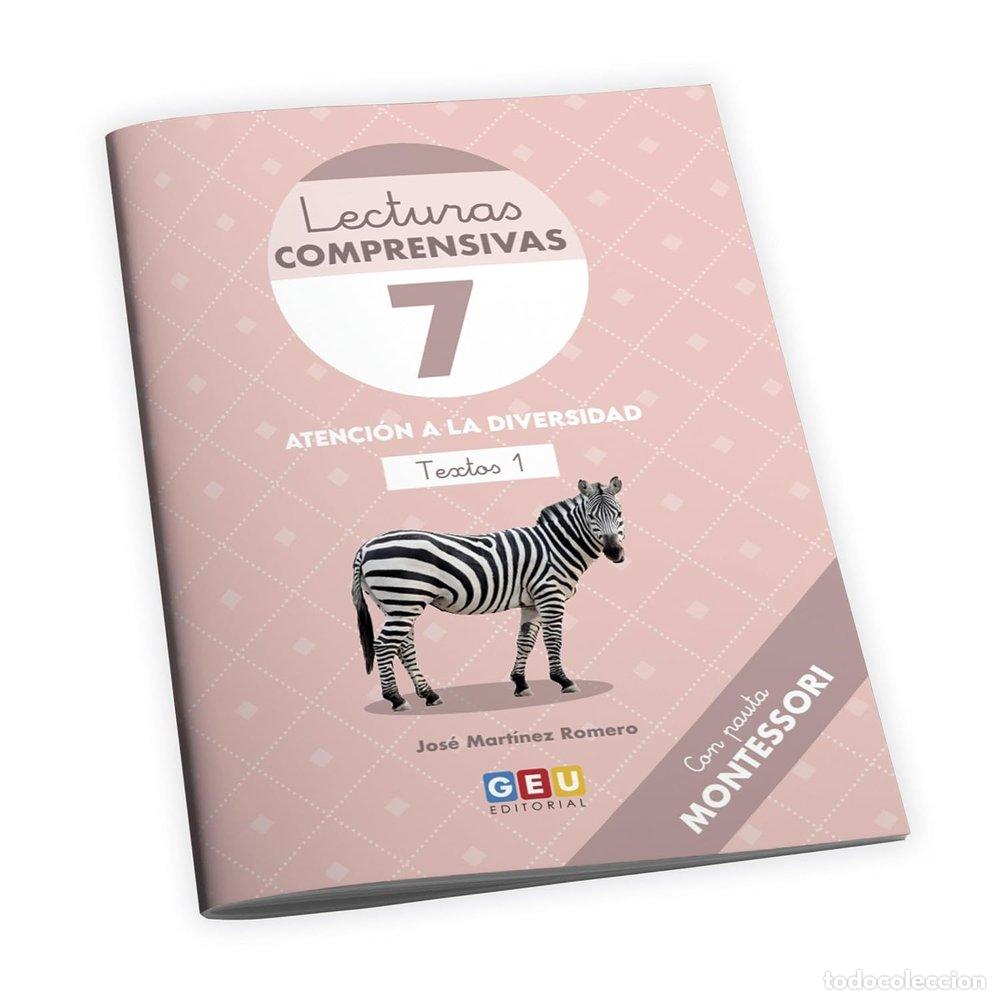 Libros: LECTURAS COMPRENSIVAS 7 PAUTA MONTESSORI INI.LECTOESCRITURA - MARTINEZ ROMERO, JOSE