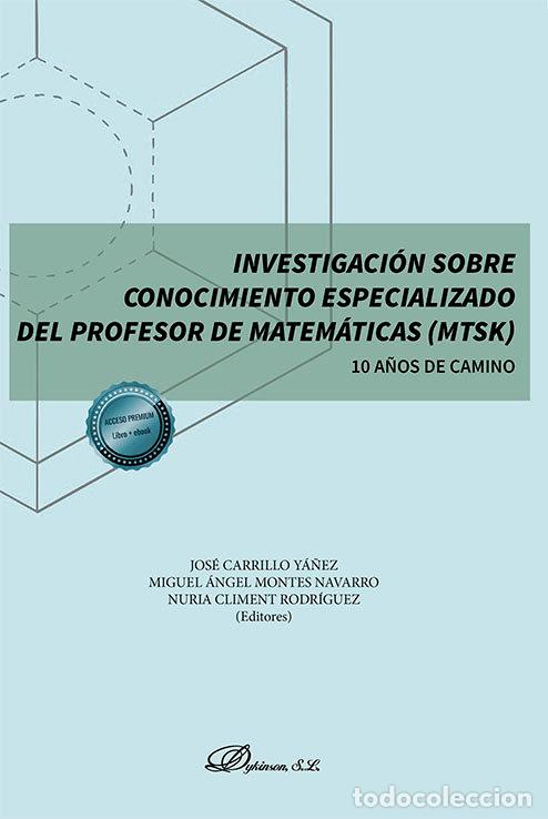 Libros: INVESTIGACION SOBRE CONOCIMIENTO ESPECIALIZADO DEL PROFESOR - .