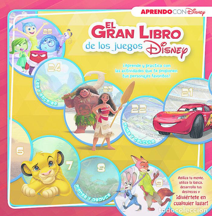 Libri: GRAN LIBRO DE LOS JUEGOS DISNEY,EL - AA.VV