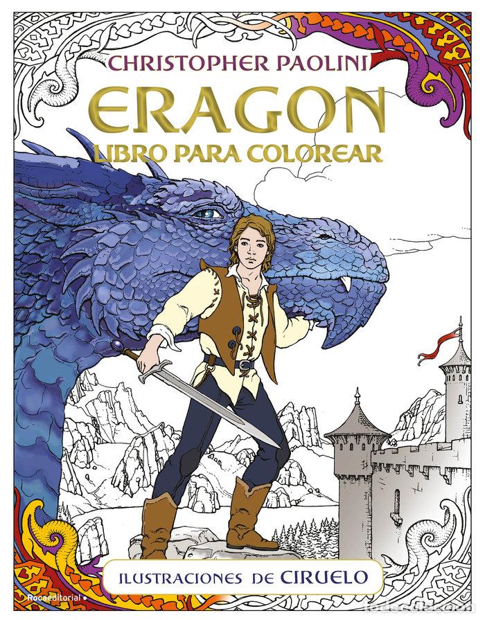 Livres: ERAGON LIBRO OFICIAL PARA COLOREAR - PAOLINI, CHRISTOPHER