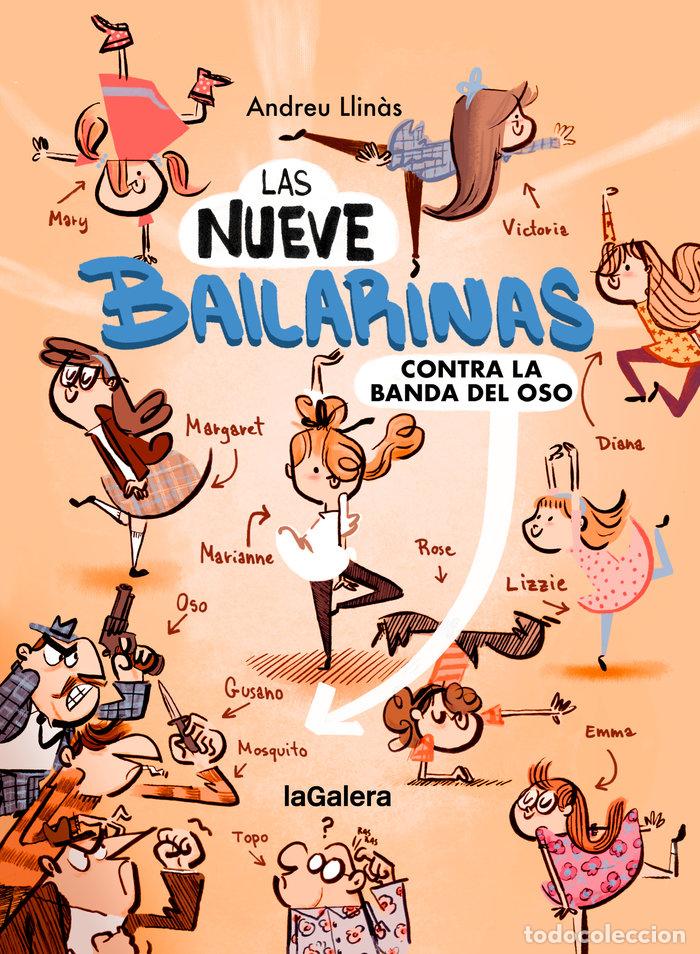 Livres: LAS NUEVE BAILARINAS 1 CONTRA LA BANDA DEL OSO - ANDREU LLINAS