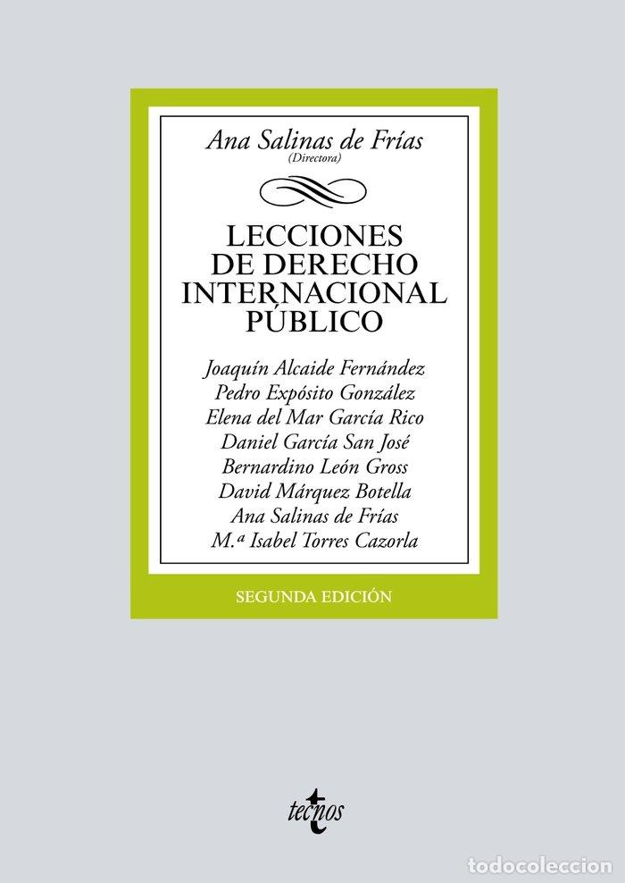 Libri: LECCIONES DE DERECHO INTERNACIONAL PUBLICO - SALINAS DE FRIAS, ANA