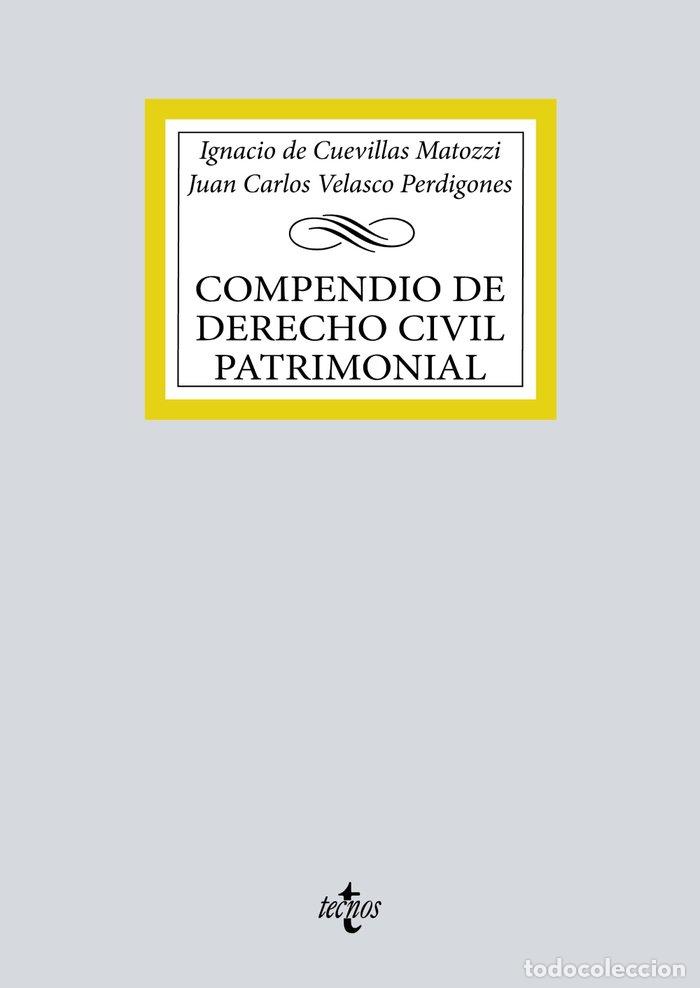 Libri: COMPENDIO DE DERECHO CIVIL PATRIMONIAL - CUEVILLAS MATOZZI, IGNACIO