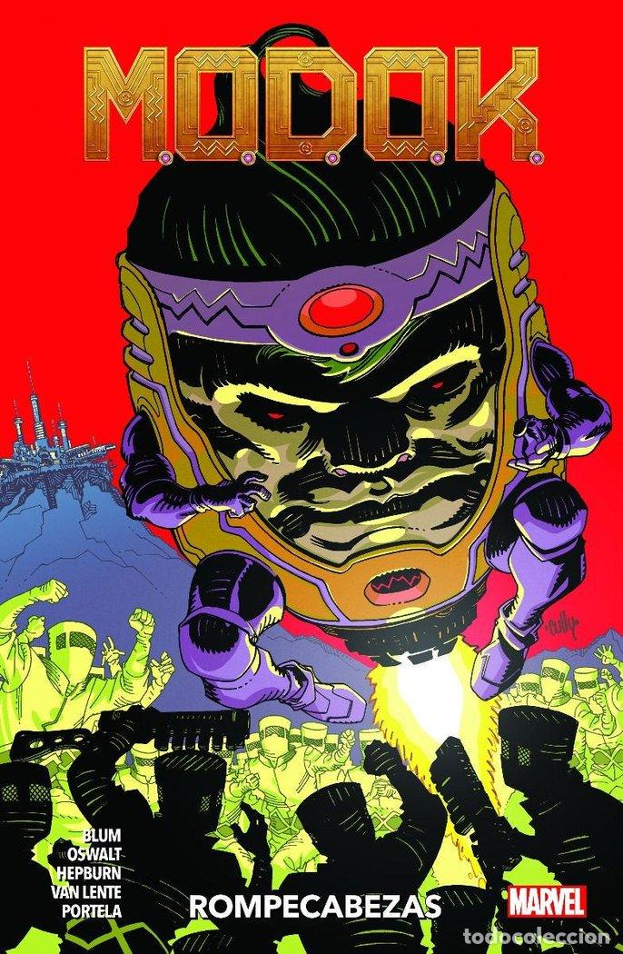 Livros: 100% MARVEL COEDICIONES MODOK ROMPECABEZAS - OSWALT, PATTON