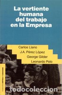 Livres: VERTIENTE HUMANA DEL TRABAJO EN LA EMPRESA, LA - AA.VV.