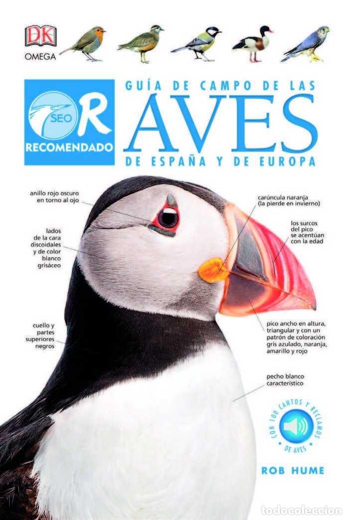 Libros: GUIA DE CAMPO DE LAS AVES DE ESPA&Ntilde;A Y DE EUROPA - HUME, ROB