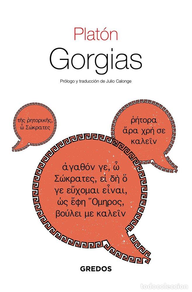 Libros: GORGIAS - PLATON....