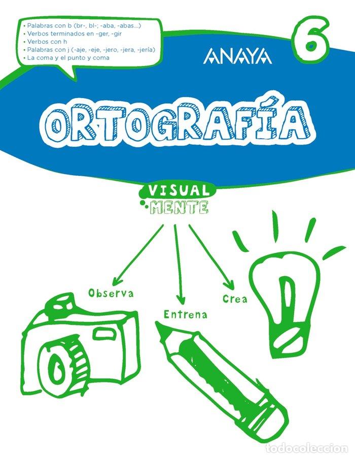 Libros: ORTOGRAFIA 6 EP VISUALMENTE 17 - AA.VV