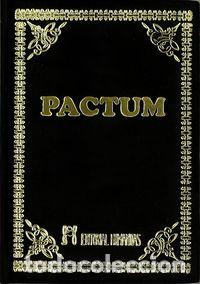 Libros: PACTUM - AN&Oacute;NIMO....