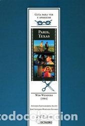 Libros: PARIS TEXAS DE WIM WENDERS 1984 - SANTAMARINA ALCON, ANTONIO