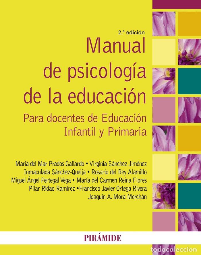 Libros: MANUAL DE PSICOLOGIA DE LA EDUCACION - PRADOS GALLARDO, MARIA DEL MAR