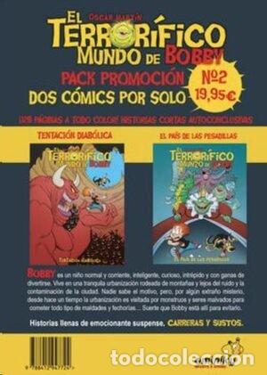 books: EL TERRORIFICO MUNDO DE BOBBY 1 Y 2 PACK - OSCAR MARTIN
