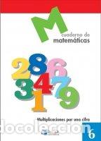 Libri: CUADERNO MATEMATICAS 6 DYLAR DYLMAT0SED - AA.VV