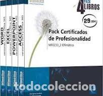 Libri: PACK CERTIFICADOS DE PROFESIONALIDAD MF0233 2 OFIMATICA - AA.VV