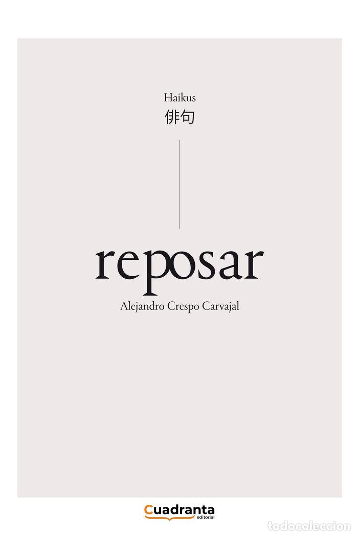 Livros: REPOSAR - CRESPO CARVAJAL, ALEJANDRO