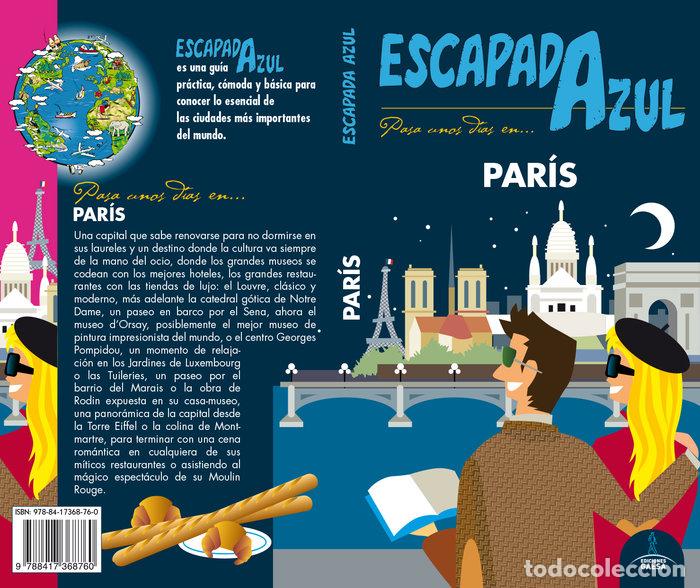Livres: PARIS ESCAPADA AZUL - MONRREAL IGLESIA, MANUEL