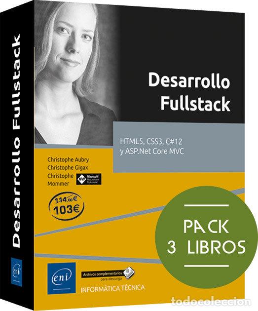 Libros: PACK DE 3 LIBROS HTML5 CSS3 C#12 Y ASP NET CORE MVC - AUBRY, CHRISTOPHE