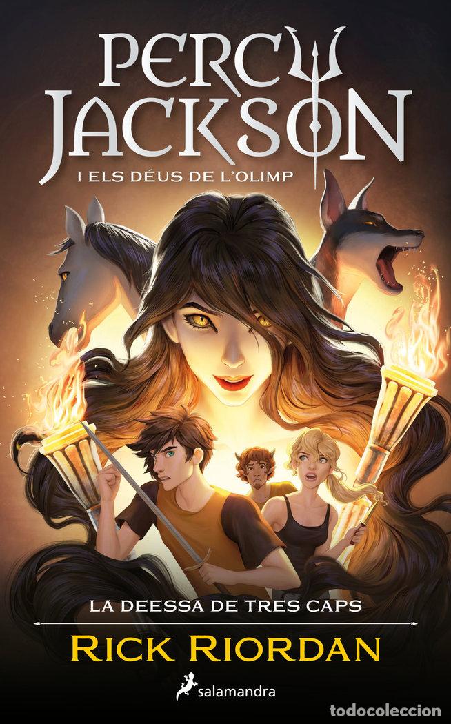 Libros: PERCY JACKSON I LA DEESSA DE TRES CAPS - RICK RIORDAN