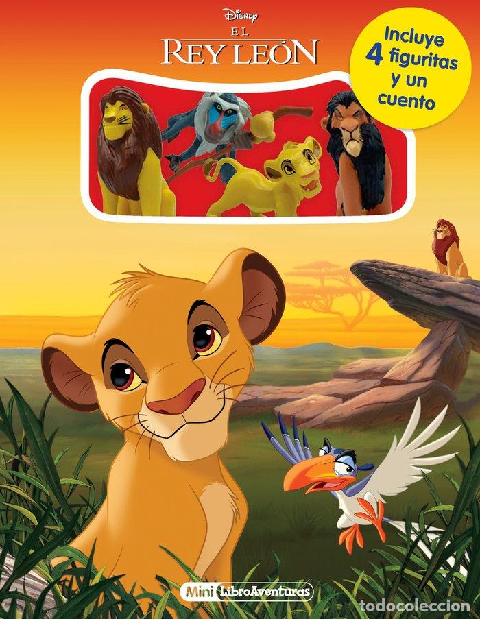 Libros: EL REY LE&Oacute;N. MINI-LIBROAVENTURAS - Disney - Foto 1