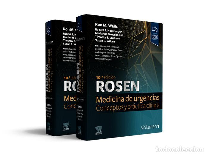 books: ROSEN MEDICINA URGENCIAS CONCEPTOS Y PRACTICA CLINICA 10 ED - WALLS