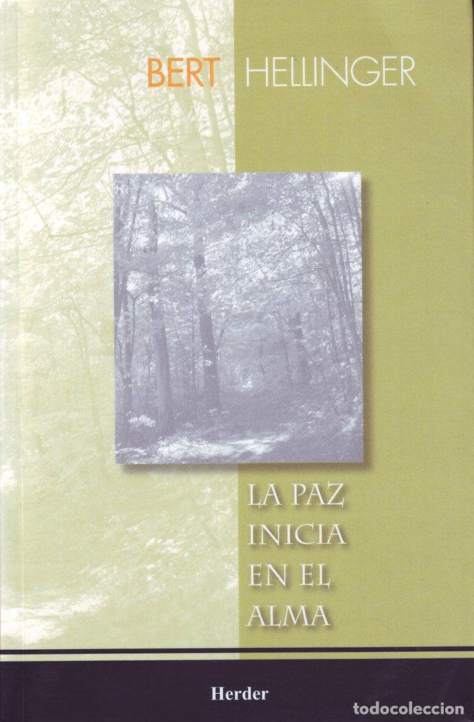 Livros: PAZ INICIA EN EL ALMA - HELLINGER BERT