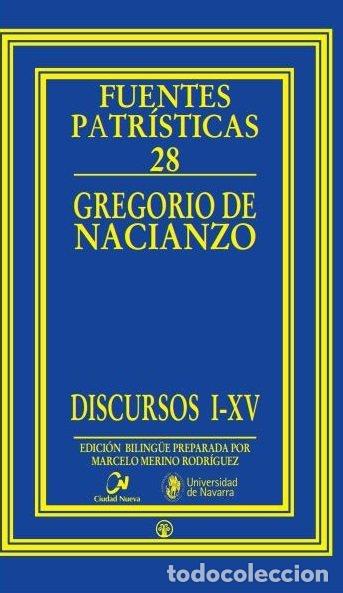 Libros: DISCURSOS I-XV - GREGORIO DE NACIANZO