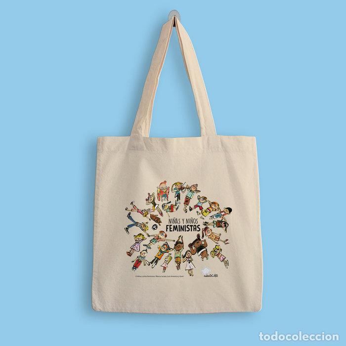 books: BOLSA DE TELA NI&Ntilde;AS Y NI&Ntilde;OS FEMINISTAS - GUSTI