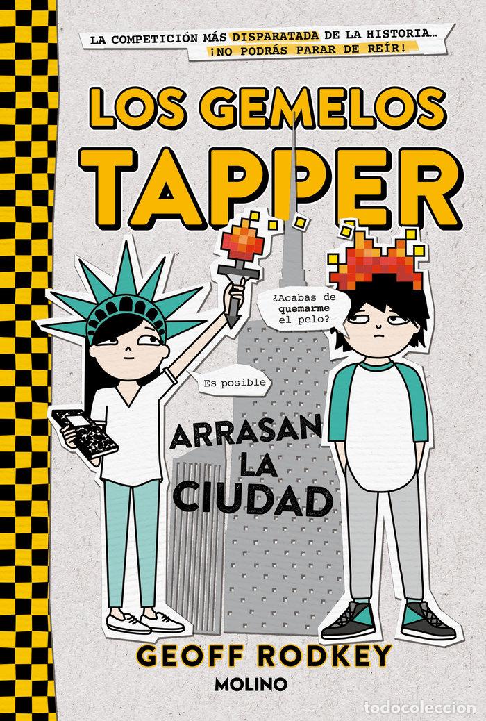 Libros: GEMELOS TAPPER 2 ARRASAN LA CIUDAD - RODKEY, GEOFF