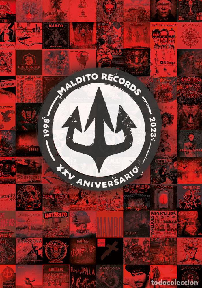 books: 25 A&Ntilde;OS DE MALDITO RECORDS 1989 2023 - GERIQUE, EMILIO