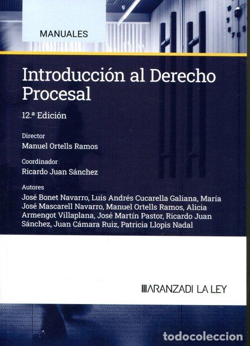 Libros: INTRODUCCION AL DERECHO PROCESAL 2024 12&ordf;ED - AA.VV