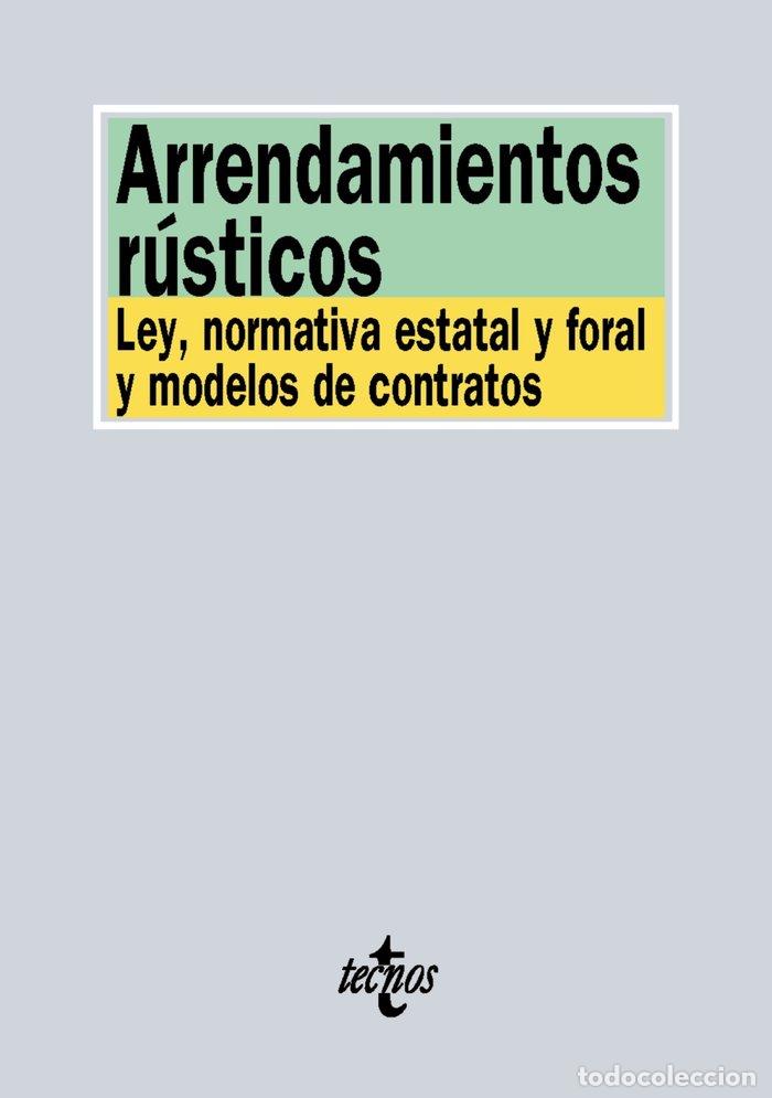 Libros: ARRENDAMIENTOS RUSTICOS - AA.VV.