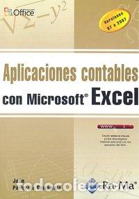 Livres: APLICACIONES CONTABLES CON MICROSOFT EXCEL - PALLEROLA COMAMALA, JOAN
