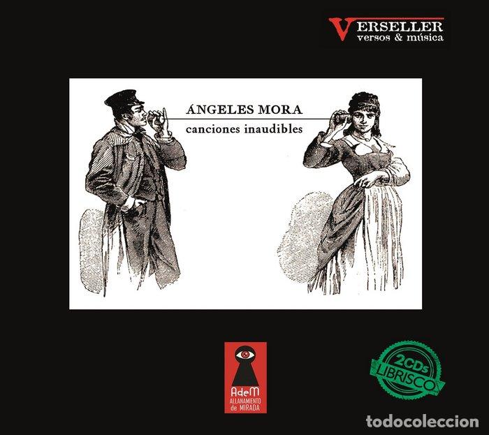 Libros: CANCIONES INAUDIBLES LIBRO DISCO +2CD - MORA, ANGELES