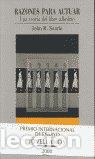 Libros: RAZONES PARA ACTUAR TEORIA DEL LIBRE ALBEDRIO - SEARLE, J.P
