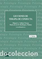 books: LECCIONES DE TERAPIA DE CONDUCTA - .