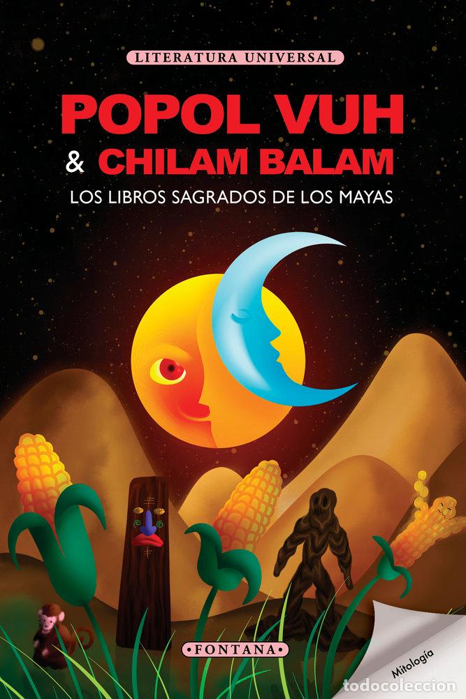 books: POPOL VUH & CHILAM BALAM - ANONIMO