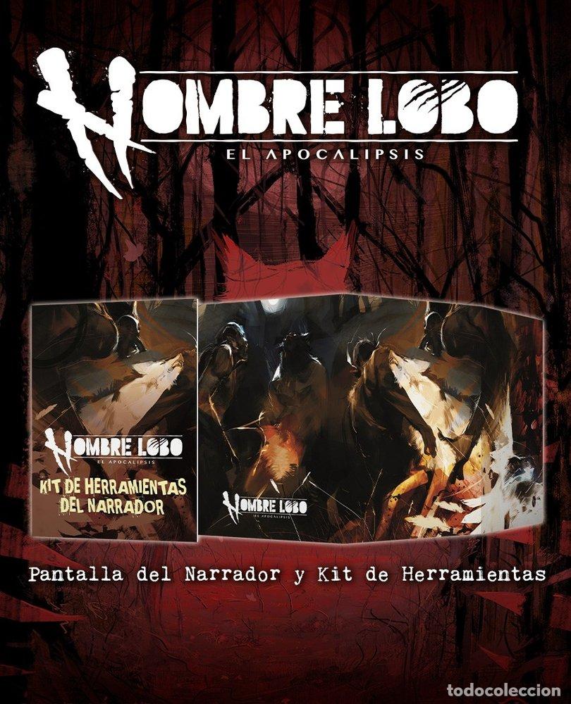 Livres: PANTALLA DEL NARRADOR Y KIT DE HERRAMIENTAS. HOMBRE LOBO EL - JUSTIN ACHILLI
