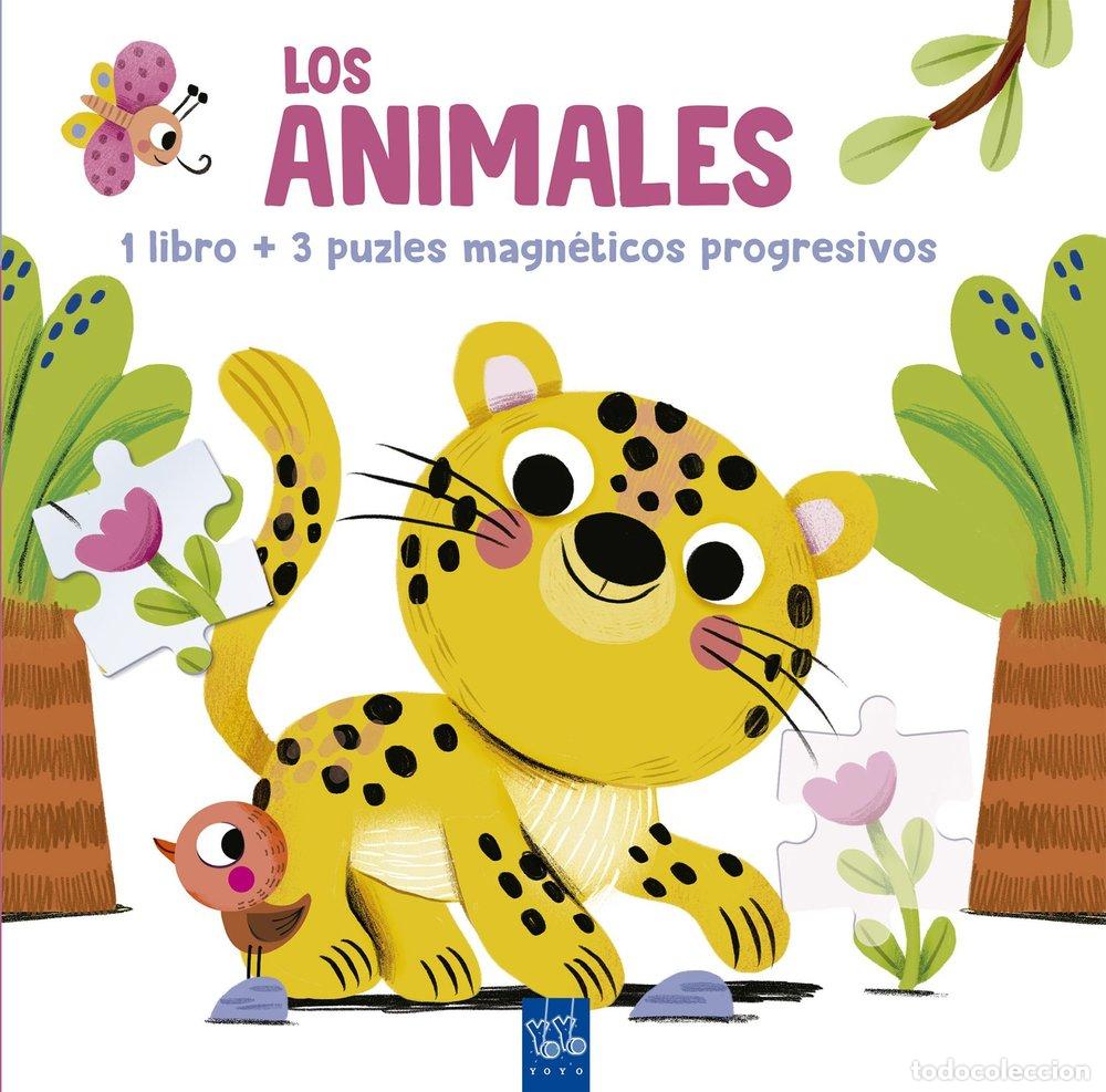 Livros: LEE Y JUEGA CON PUZLES MAGNETICOS LOS ANIMALES - YOYO