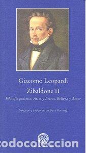 Libros: ZIBALDONE II PBG-18 - LEOPARDI, GIACOMO