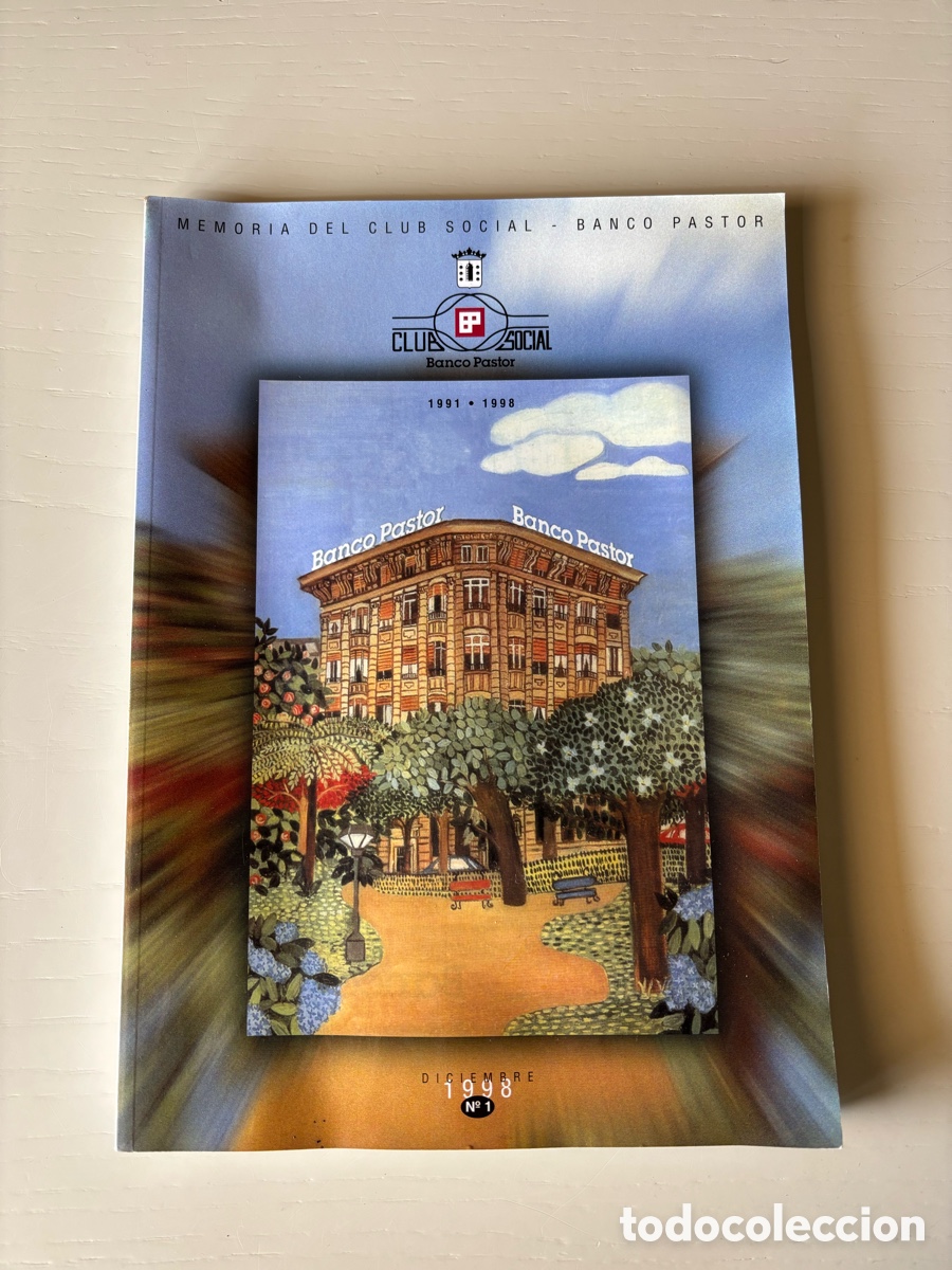 Libros: Libro Memoria 1 Banco Pastor Diciembre 1998 125 p&aacute;g.