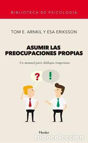 Libros: ASUMIR LAS PREOCUPACIONES PROPIAS - .