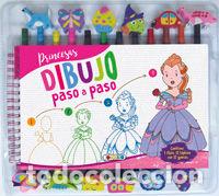 Libros: PRINCESAS DIBUJO PASO A PASO - AA.VV
