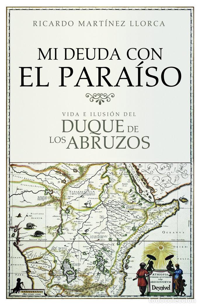 Libros: MI DEUDA CON EL PARAISO - MARTINEZ LLORCA, RICARDO