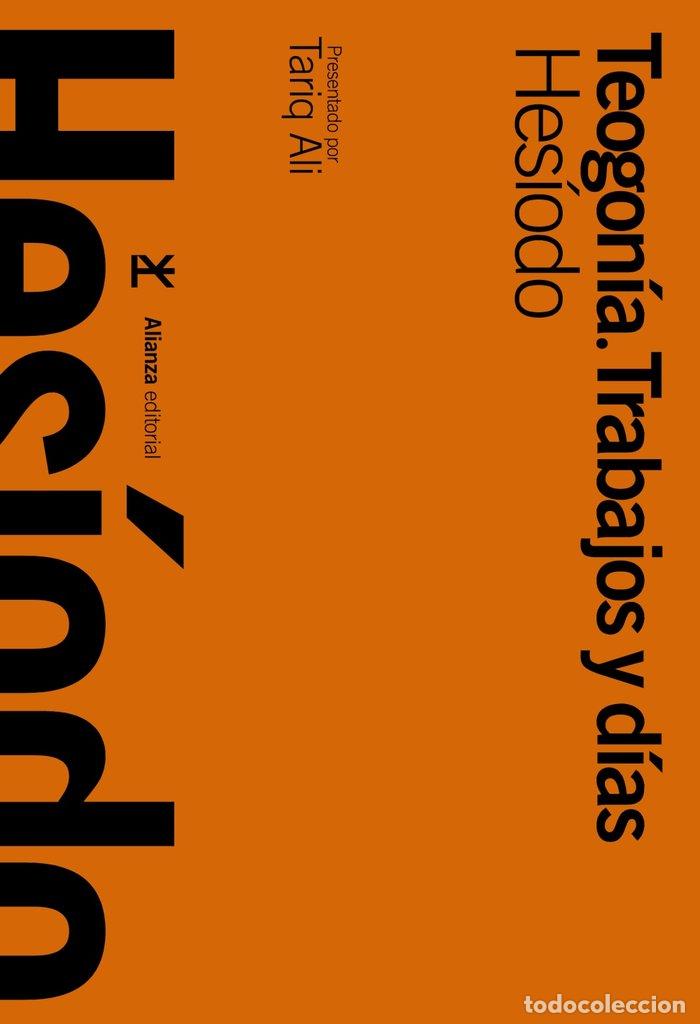 Libros: TEOGONIA TRABAJOS Y DIAS - HESIODO