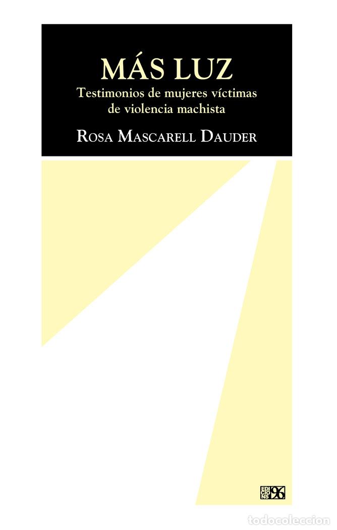 books: MAS LUZ - MASCARELL DAUDER, ROSA