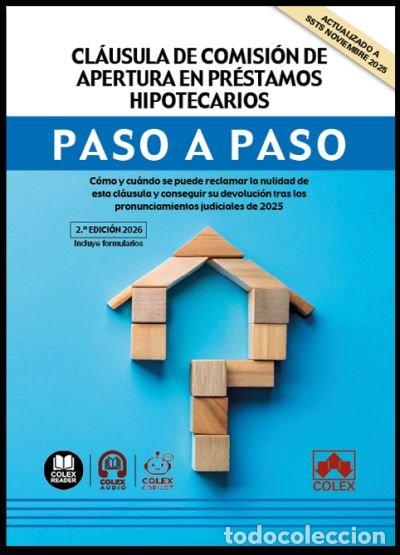 Libros: CLAUSULA DE COMISION DE APERTURA EN PRESTAMOS HIPOTECARIOS - AA.VV