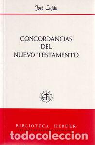 Livros: CONCORDANCIAS DEL NUEVO TESTAMENTO - LUJAN